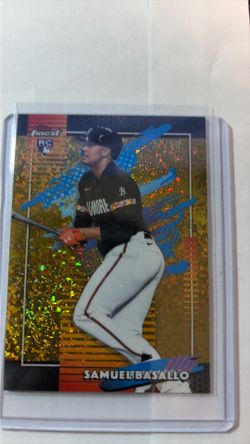 2026 Topps finest Samuel Basallo gold 37/50