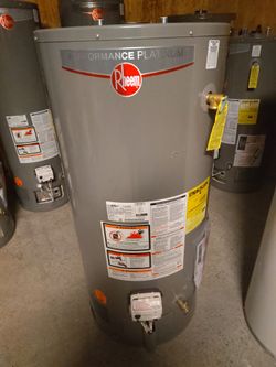 Brand new scratch and dent hot water tanks
