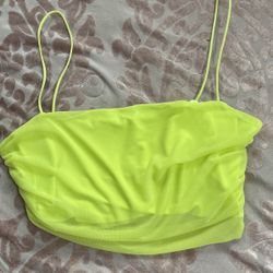 Lime Green Size L Top