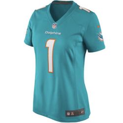 Womans XL Dolphins Jersey New Tagovailoa #1 