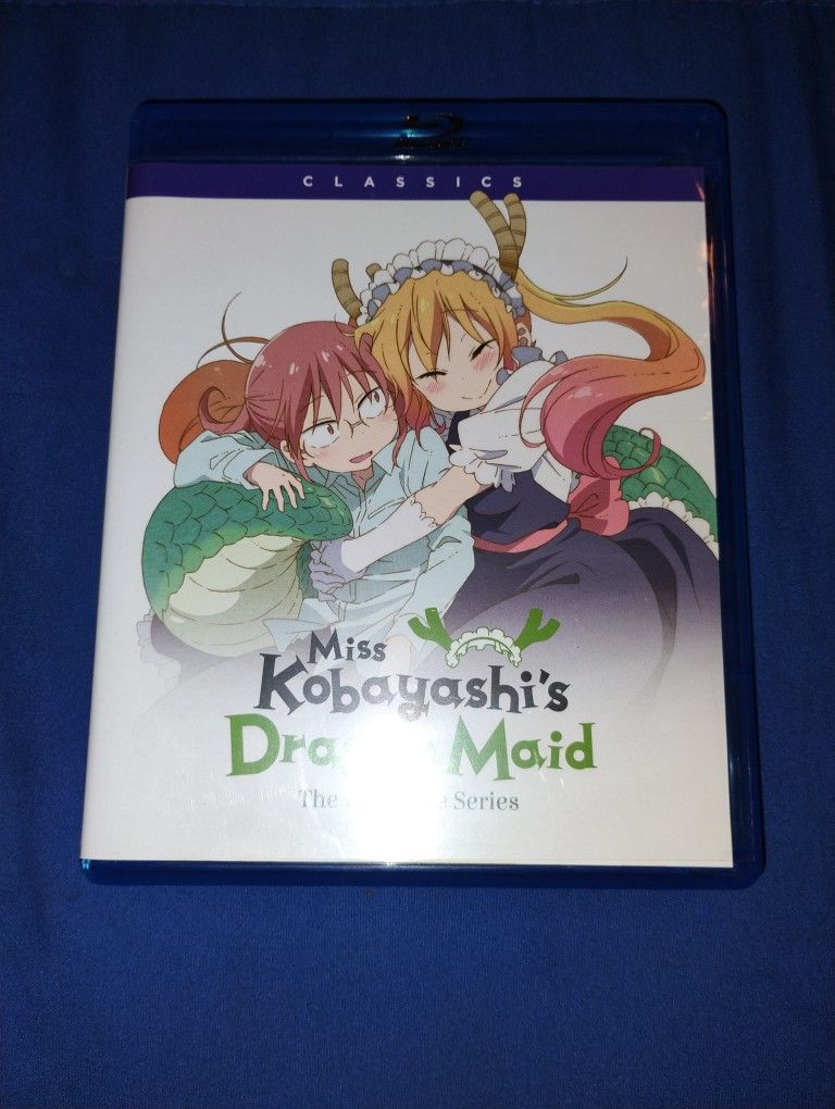 MISS KOBAYASHI'S DRAGON MAID SEASON 1 ANIME ON BLU RAY