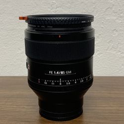 Sony 85mm 1.4 Lens