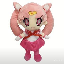 Kawaii Pink Girl! Doll Plush Stuffed Soft Cartoon Characters!