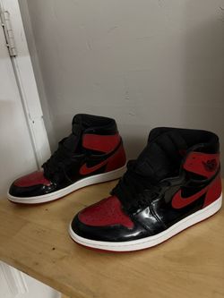 Jordan 1 Bred Patent Leather