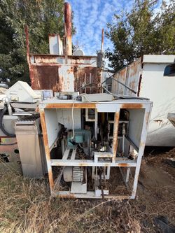 Used Industrial Food / Produce / Mushroom Equipment Lot – ULMA Packager, Dual-Ram Bagging Machine, Wash Tank, Process Tanks & More – As-Is