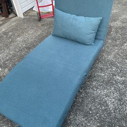 3 In 1 GIA Sofa bed Blue Contemporary/Modern Polyester  Futon