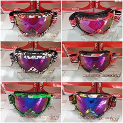 Dirt Bike Goggles  (New )
