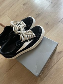 Rick Owen Low Top Vintage Sneaker, 43