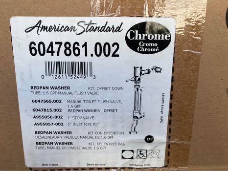American Standard Bedpan Washer