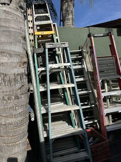 Ladder 6ft $60, 8ft $80, 10ft $100, 12ft $150 