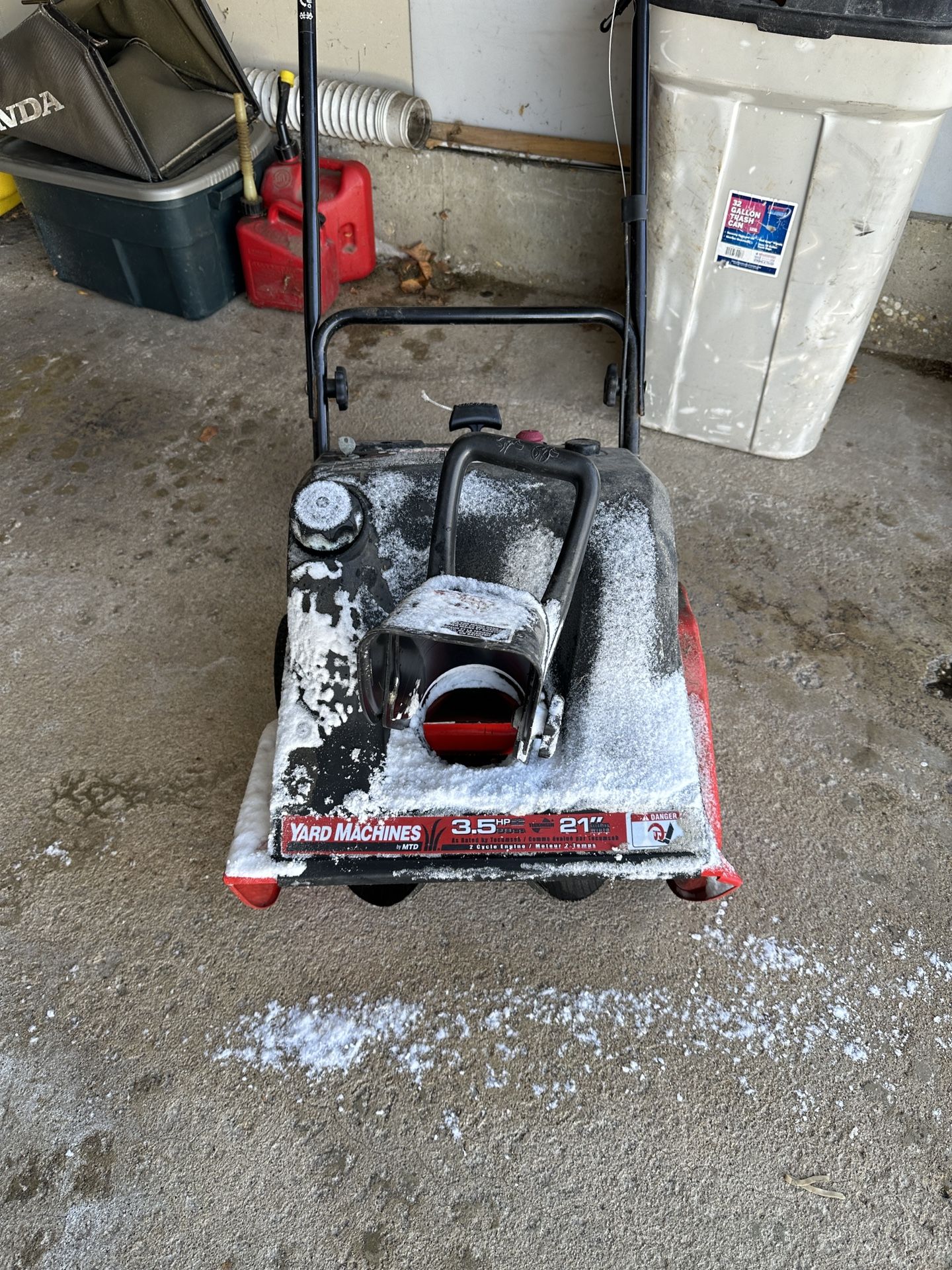 Hp Yard Machine Hp Snowblower Yard Machines 31D-140-352 Single