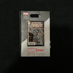 Disney What If? The New Avengers Comic Pin
