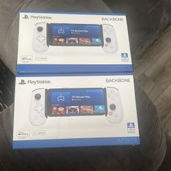 Play station Back Bone Brand New 50 Each 80 For Both