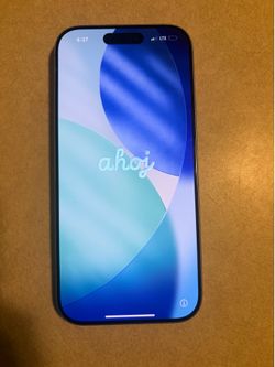 New IPhone 17 - Mist Blue