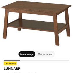 Walnut Coffee table 