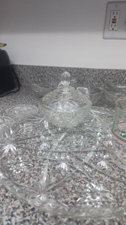 Antique glassware