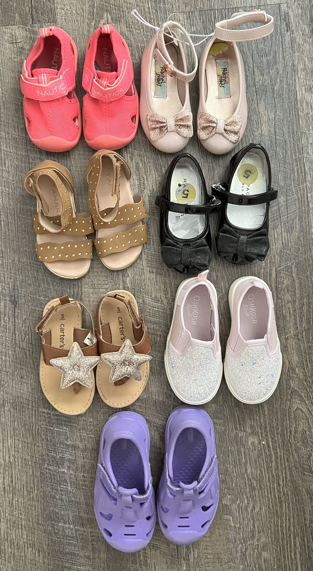 Girls Shoes Size 5T - $5 Each Or All For $30