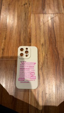 iPhone Phone Case 1 Corinthians 13 Design
