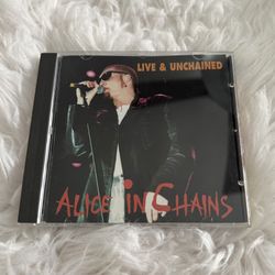 Alice in Chains Live & Unchained Rare CD 