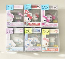 SANRIO HELLO KITTY FUNKO POPS FOR SALE. 