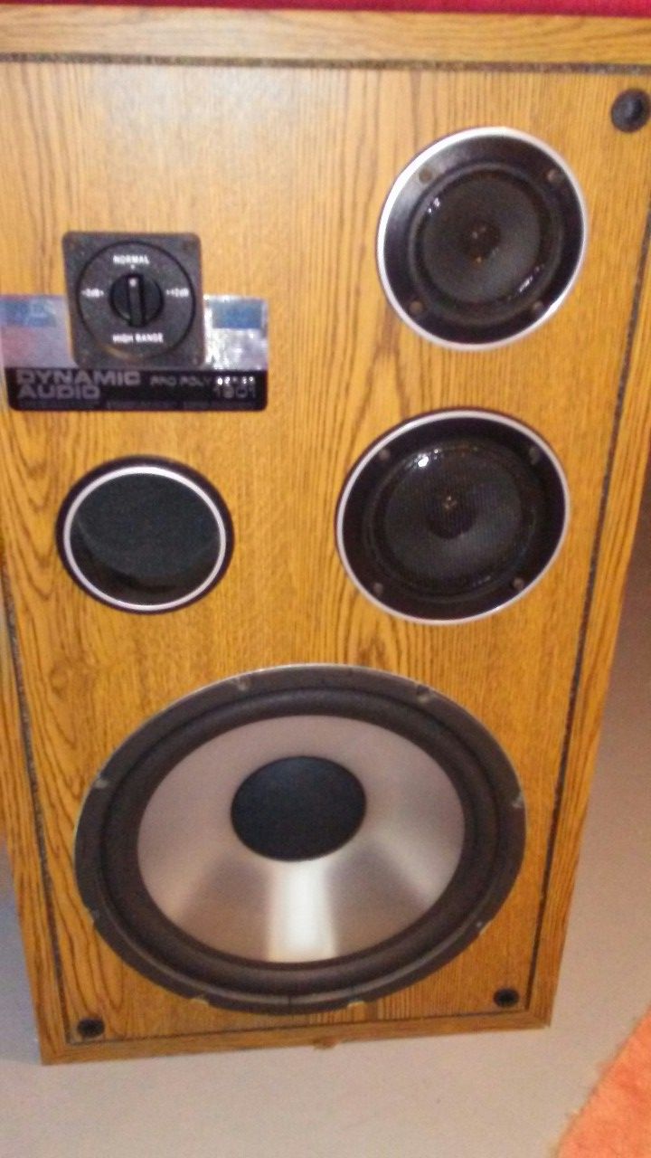 Dynmic audio three way speakers