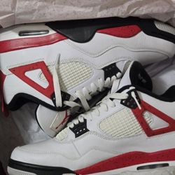 Jordan 4 Red Cement 