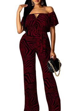Off Shoulder Jumpsuit 