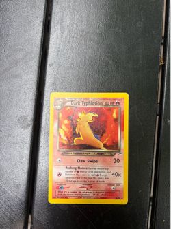 Dark Typhlosion 10/105 - Pokémon Neo Destiny Holo Rare - WOTC Vintage DMG