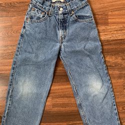 Levi’s 560 Jeans KIDS Relaxed Fit Regular Sz 6 Kids 100% Cotton