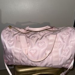 Official Stoney Clover Baby Pink Duffle Bag