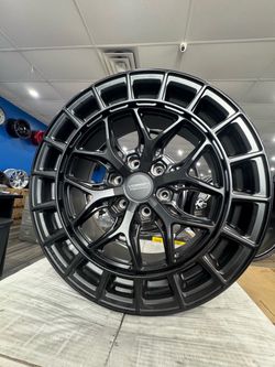 Vossen HFX1 18” matte black 6x135