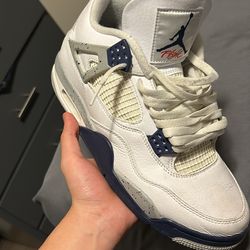 jordan 4’s midnight navy