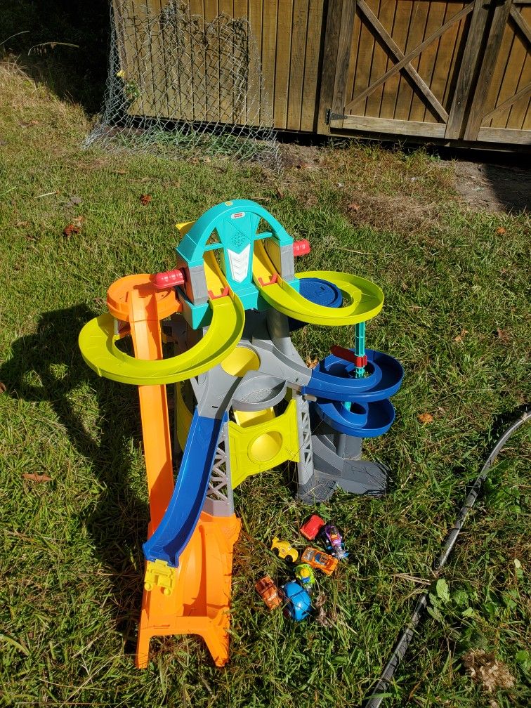 Fisher Price Race Car Track And Cars