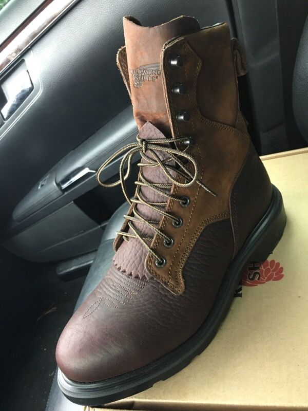Red Wing Steel Toe Boots 2202