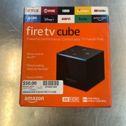 Fire TV cube original box
