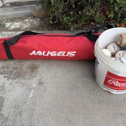 Batting Net And Balls