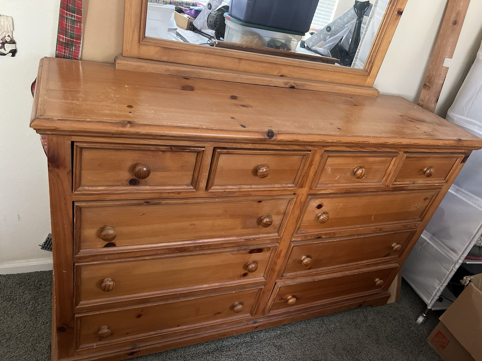Make An Offer. Dresser And Matching Night Stand.
