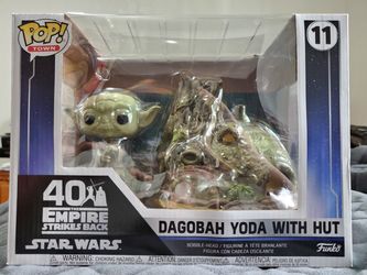 Dagobah Yoda With Hut Funko Pop