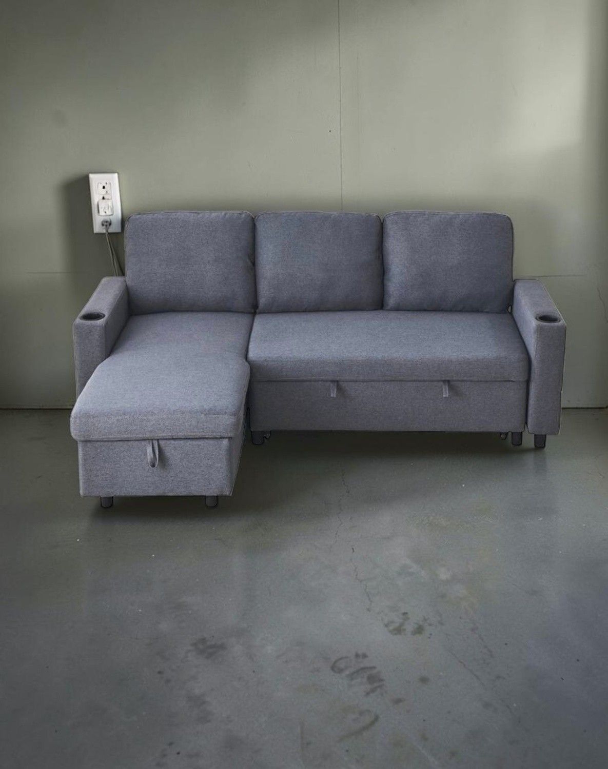 Sleeper Sectional with Storage