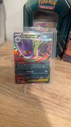 Mega Gengar EX Pokémon Trading Card