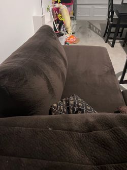 Sofa and dining table