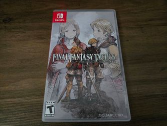 Final Fantasy Tactics Nintendo Switch