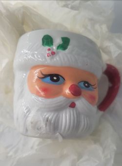 Old Santa mug