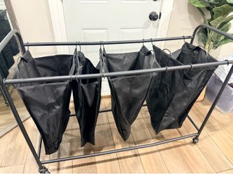 VERY LARGE LAUNDRY CART