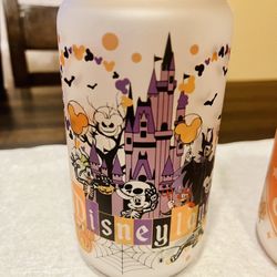 Disney Glass cup