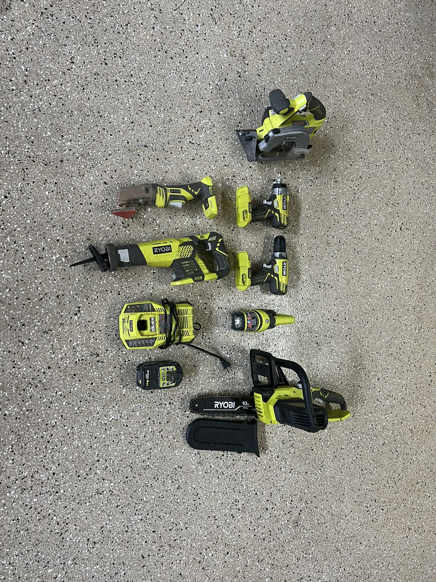 Set Of One Plus Ryobi Tools (EVERYTHING INCLUDED)