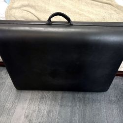 Massage Table With Head Rest Adjustable Height Black Color 