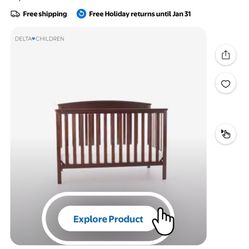 New Baby Crib 