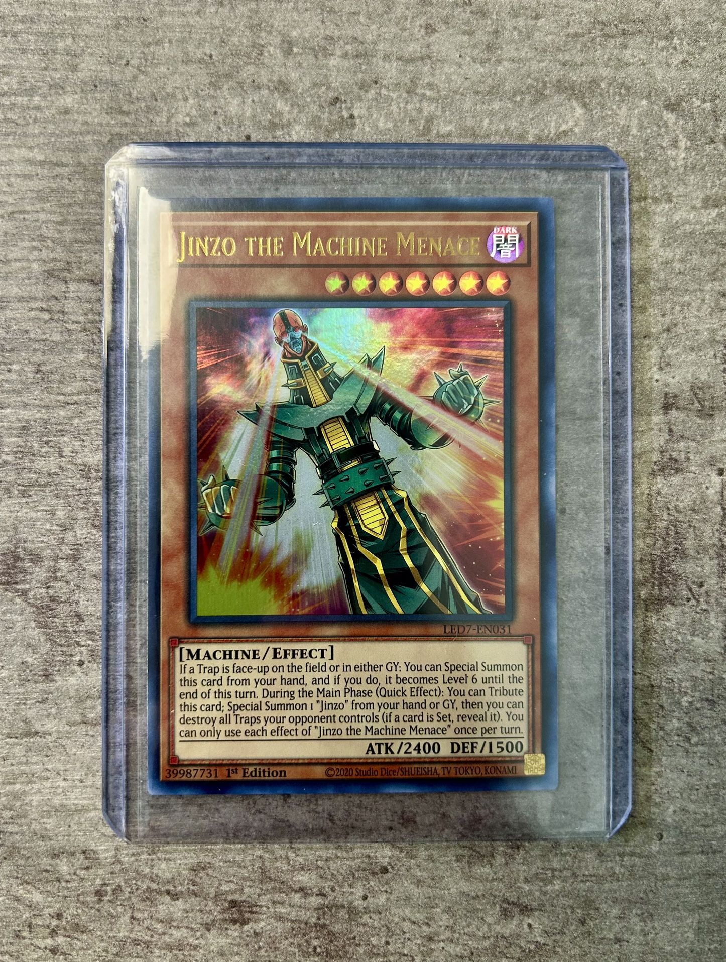 Yugioh Jinzo The Machine Menace 