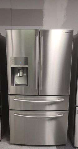 Samsung 4-Door Stainless Steel Fridge
